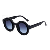 FASHIONABLE HIGH END ROUND FRAME SUNGLASSES_CWASG0657