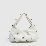 MUSHROOM STUD PUNK SHOULDER BAG FOR WOMEN_CWAB5678