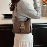 NEW AUTUMN RETRO CONTRAST COLOR UNDERARM BAG_CWAB3283