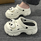 CASUAL CARTOON BIG EYES NEW HOLE SANDALS_CWSHS0817