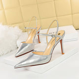 SIMPLE SHALLOW POINTED TOE HIGH HEELS_CWSHH0109