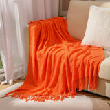 SOFT WARM AND COMFORTABLE TASSEL SOFA BLANKET_CWMM0215