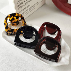 Elegant Arched Acetate Hair Claw ? Niche Hairpin_Cwaha07189