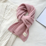 Knit Stripe Scarf Warm Fall/Winter Unisex Scarf_Cwasc0985