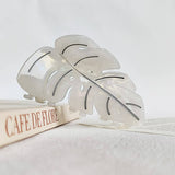 Autumn Leaf Acetate Hair Claw ? Elegant Updo Clip_Cwaha07253
