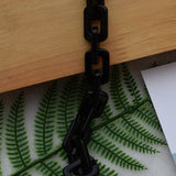 ACRYLIC SQUARE MULTI COLOR BAG CHAIN BAG STRAP_CWMM5093