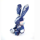 HANDMADE INDIGO DYE PATCHWORK FABRIC ANIMAL DOLL_CWMM6038