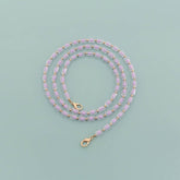 RAINBOW BEAD LONG BEADED CHAIN BAG STRAP_CWMM5114