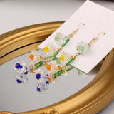 SWEET AND ELEGANT HAND WOVEN CRYSTAL EARRINGS_CWAJE4003