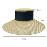 LARGE BRIM STRAW HATS FOR WOMENS BEACHWEAR_CWAH1157