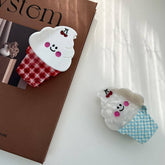 ICE CREAM CONE ACETATE HAIR CLAW CLIP_CWAHA5951