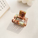 High-End Acetate Board High Ponytail Grab Clip