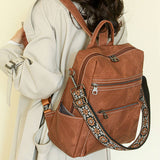 RETRO LARGE CAPACITY CASUAL TRAVEL BACKPACK PURSE_CUAB0185