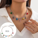 SIMPLE CUTEANDCREATIVEMULTI ELEMENT NECKLACE_CWAJE1487