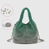 PORTABLE BUCKET BAG ELEGANT RHINESTONE EVENING BAG_CWAB3586
