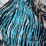 Tie-Dye Cotton Blend Beach Cover-Up Robe_Cwmm6142