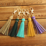LEATHER FRINGE KEYCHAIN PU TASSEL BAG CHARM_CWAB5008