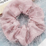 FASHION TASSELS SOLID COLOR SCRUNCHIE_CWAHA0180