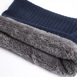 SOLID COLOR PLUS VELVET ELASTIC WARM NECK GAITER_CWASC1023