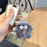 CUTE CARTOON BRIQUETTES CAR KEYCHAIN PENDANT_CWMM2587