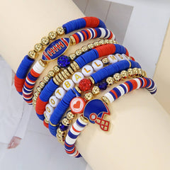 BRACELET 8 PIECE SET POLYMER CLAY BRACELET_CWMM3512