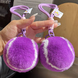 Cwmm10409_Tennis Ball Keychain Bag Charm Gift