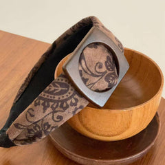Paisley Ring Wide Headband Retro Design_Cwaha07827