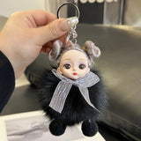 CUTE PRINCESS DOLL CAR KEYCHAIN BAG PENDANT_CWMM2583