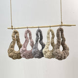 Winter Pleated Shoulder Bag Fashionable Plush Bag_Cwab3953