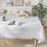White Round Tablecloth For Desk Or Decor_Cwmm9635