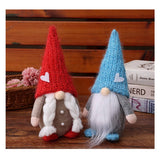 Cwmm1736_10.24" Christmas Rudolph Gnome Home Decor