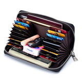 LONG LARGE CAPACITY GENUINE LEATHER FASHION WALLET_CWAB3816