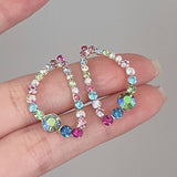 SWEET AND ELEGANT COLORED EARRINGS_CWAJE1413