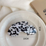 SIMPLE ACETATE HAIR CLAW FRENCH STYLE SHARK CLIP_CWAHA2639