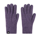 OUTDOOR COLD PROOF SOLID COLOR KNITTED GLOVES_CWAG0396