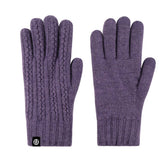 OUTDOOR COLD PROOF SOLID COLOR KNITTED GLOVES_CWAG0396