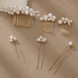 PEARL BRIDAL HAIR ACCESSORIES SIX PIECE SET_CWAHA2781