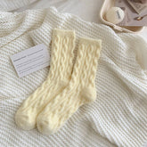 COZY THICK PLUSH HEMP KNIT SOCKS FOR FALL WINTER_CWMS0881