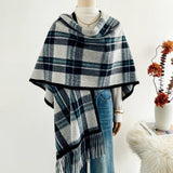 High-End Tassel Shawl Women Long Vintage Cape_Cwocasl00093