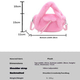 FLUFFY HANDBAG WOMEN PLUSH SHOULDER CROSSBODY BAG_CUAB00569
