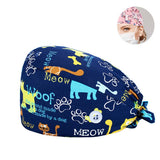 SCRUB CAP SURGICAL CAP WITH BUTTONS DOCTOR CAP_CWAH3326