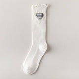 CUTE NEW WINTER WOOD EAR HEART SHAPED SOCKS_CWMS0655