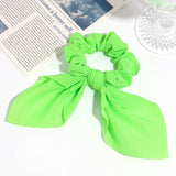 SIMPLE BUNNY EARS RIBBON HAIR ROPE_CWAHA2201