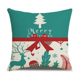 CHRISTMAS TREE CARTOON PRINT PILLOWCASE_CWMM1404