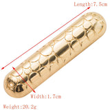 SLEEK BEADED METAL HAIR CLIP FOR BRAIDS BUNS_CWAHA6232