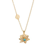 SPINNING DECEMBER FLOWER NECKLACE LUCKY BLOOM_CWMM6969