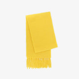 ICELAND BLUE WOOL SCARF LONG WINTER TASSEL WRAP_CWASC1097