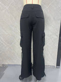 Solid-Color Tight-Fitting Quick-Drying Pants