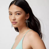 Unique Design Elegant Simple Gold Plated Earrings