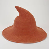 Halloween Folding Knit Hat Peaked Witch Hat